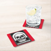 ジュリー・デ・グラアグ・メメントモリ(1916) スクエアペーパーコースター (インサイチュ)