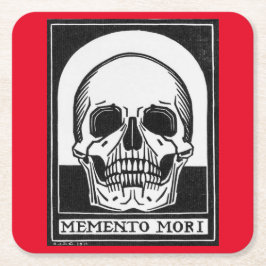 ジュリー・デ・グラアグ・メメントモリ(1916) スクエアペーパーコースター