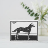 ジュリー・ド・グラグ・ドッグ ポストカード (スタンド正面)