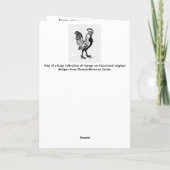 ジュリー・ド・グラグ・ルースター カード (裏面)