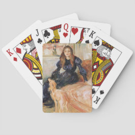 ジュリー・マネとそのグレイハウンド（Berthe Morisot著） トランプ