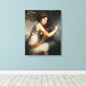 ジュリー・ル・ブランポートレート, c.1797 キャンバスプリント (インサイチュ (ウッドフロア))