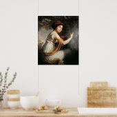 ジュリー・ル・ブランポートレート, c.1797 ポスター (キッチン)