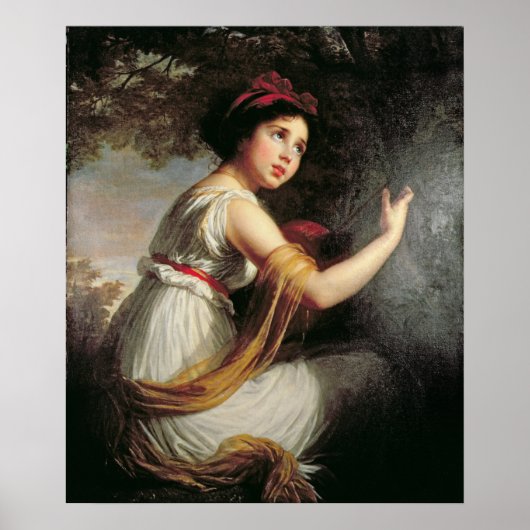 ジュリー・ル・ブランポートレート, c.1797 ポスター (正面)