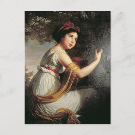 ジュリー・ル・ブランポートレート, c.1797 ポストカード (正面)