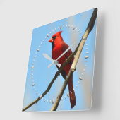 ジュリーEverhart著基本的な時計 スクエア壁時計 (傾斜)