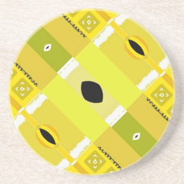 ジュリーEverhart著金のパレットの砂岩コースター コースター