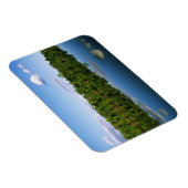 ジュルエナ、ブラジル。森林河川の堤防を反射 マグネット (右側)