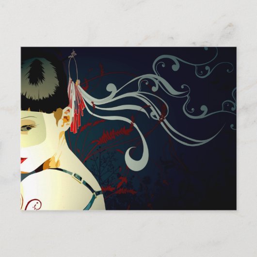 ジュルジップス語 – マスカラダ ポストカード (正面)