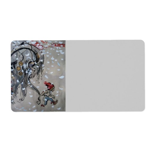 ジュルバックエン(ユール（キリスト降誕祭）ヤギ)勉強1911 ラベル (正面)