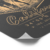 ジュルーパバレーリバーサイドカリフォルニアヴィンテージ ポスター (角)