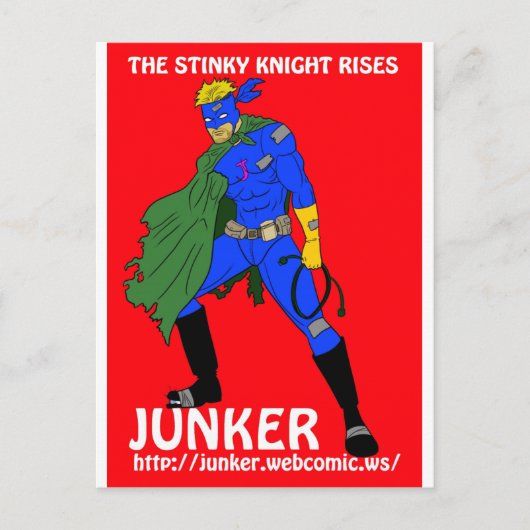 ジュンカーくもの巣漫画 ポストカード (正面)