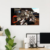 ジュンキヤードアート ポスター (ホームオフィス)