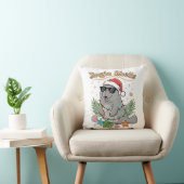 ジュングルシェルズ トロピカルサンタマナティークリスマス クッション (椅子)