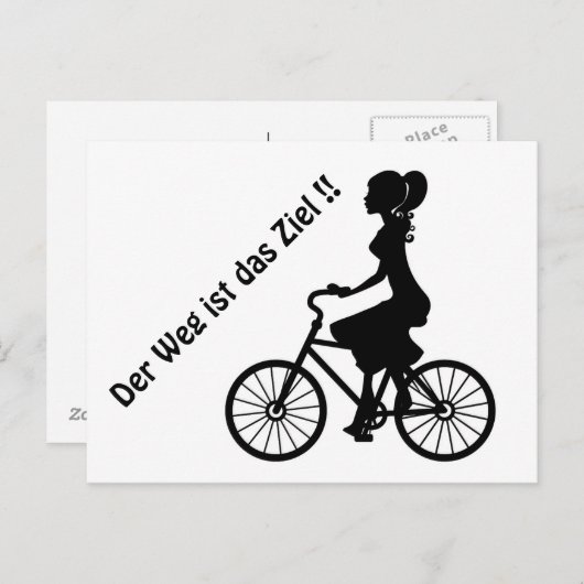 ジュンゲダムオフデムファラードシュワルツ/ワイス ポストカード (正面/裏面)