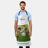 ジュンジュフンヘンmit eiern im gras エプロン (着用した状態)