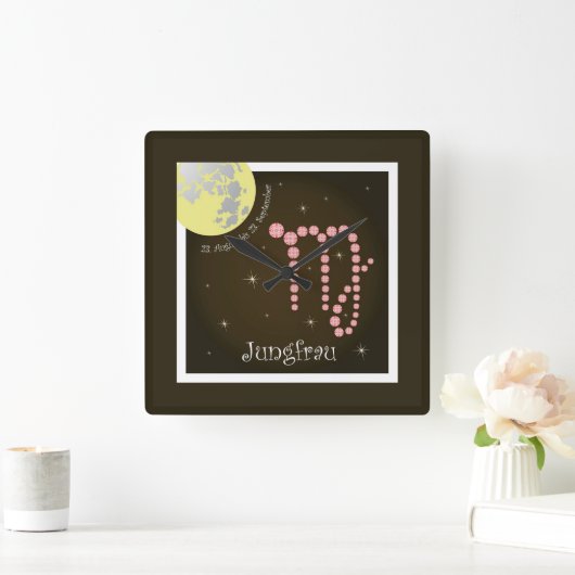 ジュンフラ威厳があるウ23.ビス23.9月Uhr スクエア壁時計 (ホーム)