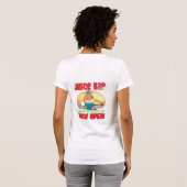 ジューおもしろいスバーサインサンダー_コーブ Tシャツ (裏面フル)