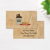 ジューアンドパンケーキメープルシロップつるラベル (デスク)