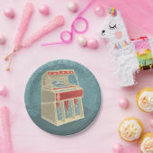 ジュークグランジボックス ペーパープレート (パーティー)