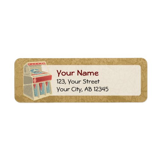 ジュークグランジボックス ラベル (正面)