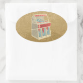 ジュークグランジボックス 楕円形シール (バッグ)