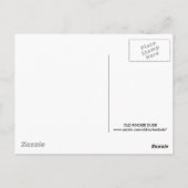 ジュークジョイントレトロ標識 ポストカード (裏面)