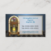 ジュークボックスのプロフィールカード 名刺 (裏面)