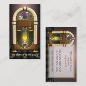 ジュークボックスのプロフィールカード 名刺 (正面/裏面)