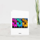 ジュークボックスのメッセージカード カード (裏面)