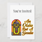 ジュークボックスは古いがグーディー 招待状 (正面)