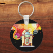 ジュークボックスキーチェーン キーホルダー (正面)