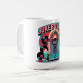 ジュークボックスジーブ コーヒーマグカップ (正面左)