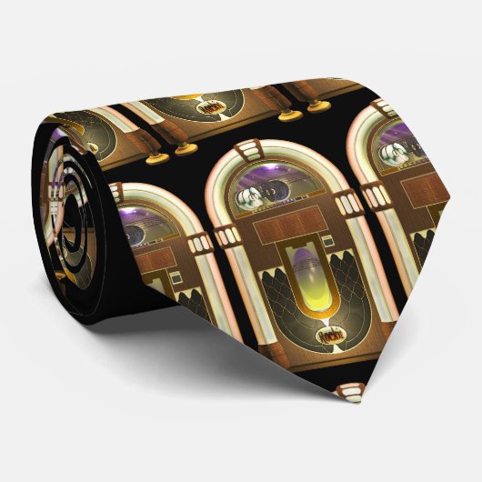 ジュークボックスタイ（タイル表示） ネクタイ (ロール)