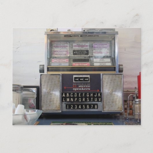 ジュークボックスポストカード ポストカード (正面)