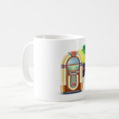 ジュークボックスミュージック コーヒーマグカップ (正面左)