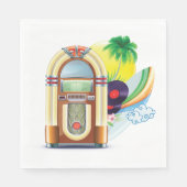 ジュークボックスミュージック スタンダードランチョンナプキン (正面)