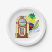 ジュークボックスミュージック ペーパープレート (正面)