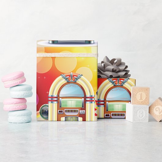 ジュークボックス光沢ラッピング紙 ラッピングペーパー