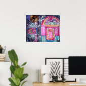 ジュークボ絵画ックスのポスター ポスター (ホームオフィス)