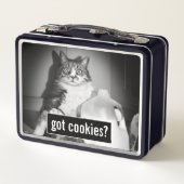 ジューグの牛乳を飲む猫 メタルランチボックス (裏面)