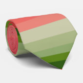 ジューシーでおいしい熟したスイカと種子デザイン ネクタイ (ロール)