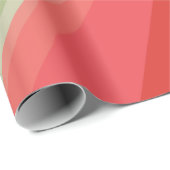 ジューシーでおいしい熟したスイカと種子デザイン ラッピングペーパー (ロールコーナー)