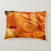 ジューシーでカリカリの黒いプレート。 アクセントクッション (裏面)