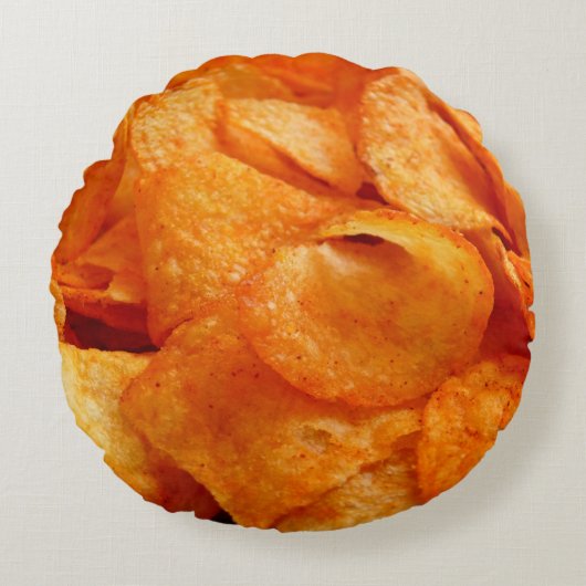 ジューシーでカリカリの黒いプレート。 ラウンドクッション (正面)