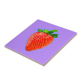 ジューシーなイチゴポップ・アートのインアートスタイル タイル (側面)