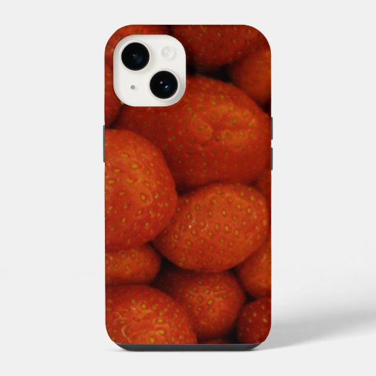 ジューシーなイチゴ iPhoneケース (裏面)