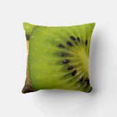 ジューシーなキウイ装飾用クッション クッション (裏面)