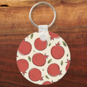 ジューシーなザクロ キーホルダー (正面)