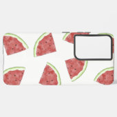 ジューシーなスイカの夏の果物 SAMSUNG GALAXYケース (左側面)